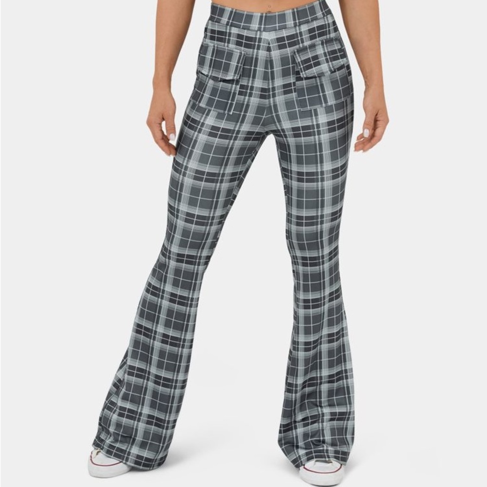 Comfy bellbottom elastic waist pants